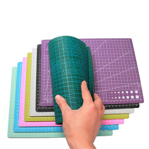 A3 A4 Cutting Mats Pvc Rectangle Grid Lines Self Healing Cutting Board Tool Fabric Leather Paper Craft DIY Tools Plate Pad ► Photo 1/6
