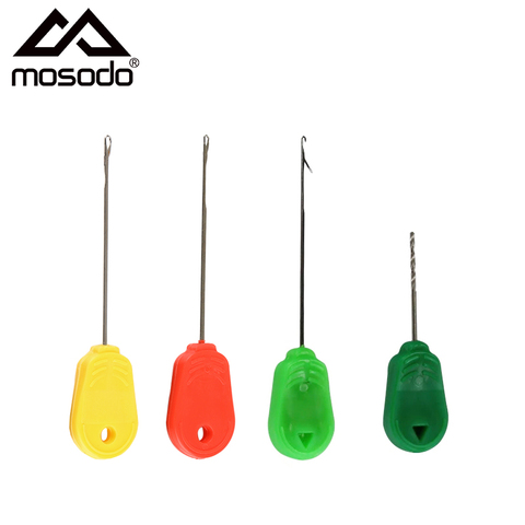 Mosodo 5 Card Carp Fishing Boilie Stops 100pcs Soft Hair Rig Pop Ups Red Green Yellow Brown Stopper ► Photo 1/6