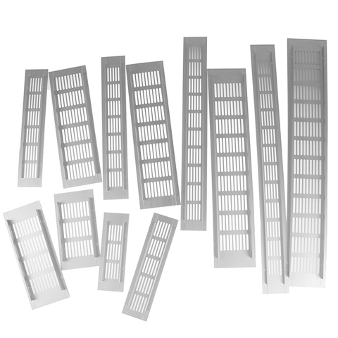 Vents Perforated Sheet Aluminum Alloy Air Vent Perforated Sheet Web Plate Ventilation Grille Vents Perforated Sheet Width 5/8cm ► Photo 1/6