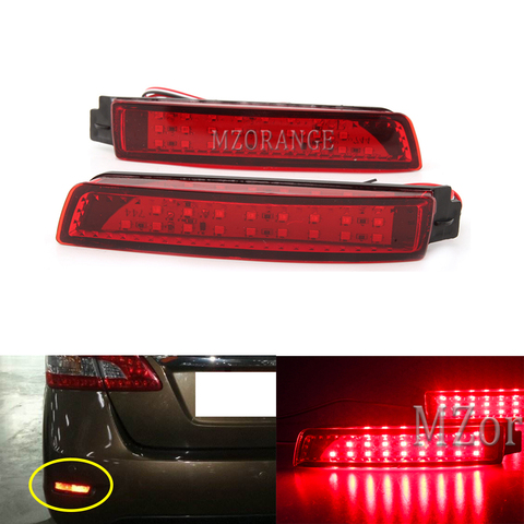 Rear Bumper Reflector Tail Brake Light For Nissan Juke Z51 Murano For Infiniti FX35 FX50 09-15 Tail Lamp car assembly Fog Lamp ► Photo 1/6