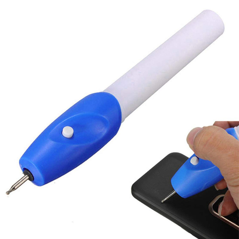 DIY Electric Mini Engraving Pen Handhold Carving Tools Machine Metal Chisel Mark Plastic Glass Wood Engraver Automatic Pen Carve ► Photo 1/6