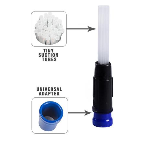 Multi-functional Straw Tube Brush Cleaner Dirt Remover Portable Universal Vacuum Attachment Tools Dusty Brush Cleaning Tool ► Photo 1/6