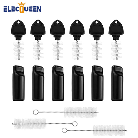 15 Pcs Beer Tap Cap Homebrew Draft Beer Faucet Cleaning Nylon Brush,Sanitary Soother Rubber Tap Cover Sanitary American Standard ► Photo 1/6