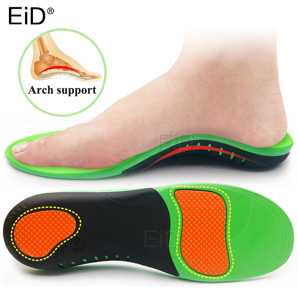 Unisex Orthopedic Orthotic Arch Support Insole Flat Foot Corrector Shoe Insole D 