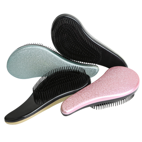 Shiny TT Hair Detangler Comb,Well-designed Anti-static Makeup comb,Haircare the Scalp,Reduce Hair Loss,Baber Styling Tool ► Photo 1/6