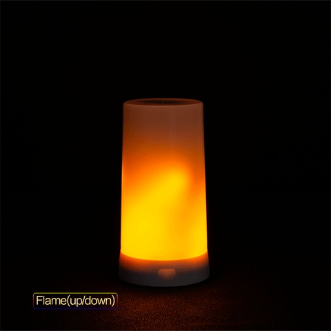 USB LED Dynamic Flame Effect Table lamp 5V Interior Decoration Desk lamp Fire Atmosphere Night light Indoor lighting for bedroom ► Photo 1/6