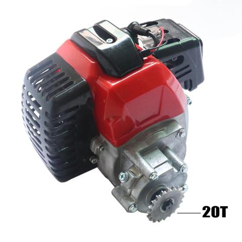 44-5 49cc For 2 stroke engine with gearbox for mini dirt bike,Pocket bike,Mini atv parts ► Photo 1/6