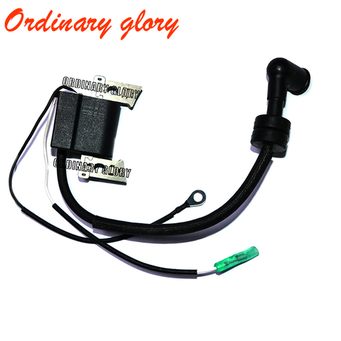 6BX-85571-00 Ignition Coil Assy with CDI for YAMAHA Outboard F4L F4B F4S F5A F6L F6S F6C 4 Stroke ► Photo 1/4