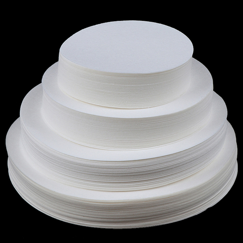 100PCS 7/9/11/12.5cm Laboratory filter paper Circular Qualitative filter paper medium speed Funnel filter paper ► Photo 1/3