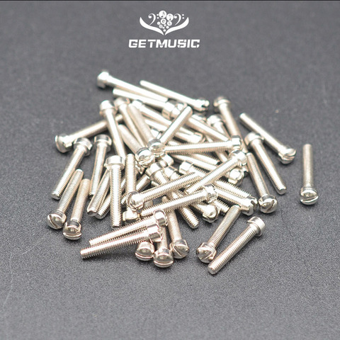 100 pcs/lots Electric Guitar Humbucker Pickup Polepiece Pole Screws Guitar Pickup Magnet Screw Rods 18mm Length 3mm Diameter ► Photo 1/5