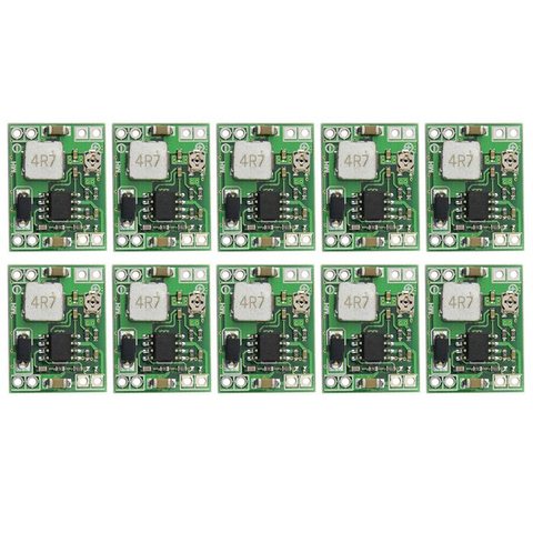 10 PCS Mini MP1584EN DC-DC Buck Converter 3A Power Adjustable Step Down Module 24v to 12v 9v 5v 3v ► Photo 1/5