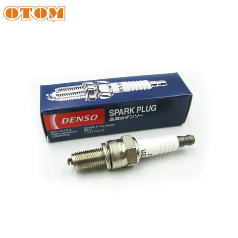 OTOM NC250 Parts Spark Plugs (Denso U22ESR-NB) For ZONGSHEN NC250 250CC KAYO T6 BSE J5 Engine Accessories Dirt Bike Off Road ► Photo 1/6