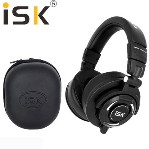 Original iSK MDH9000 monitor headphone HIFI headset computer karaoke headphones for DJ/audio mixing/recording studio monitoring ► Photo 1/5