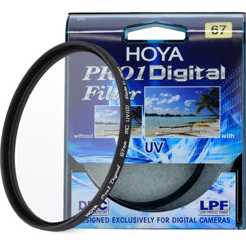 HOYA PRO1 Digital UV Filter 49 52 55 58 62 67 72 77 82 mm Low Profile Frame Pro 1 DMC UV(O) Multicoat For Nikon Canon Sony Fuji ► Photo 1/2