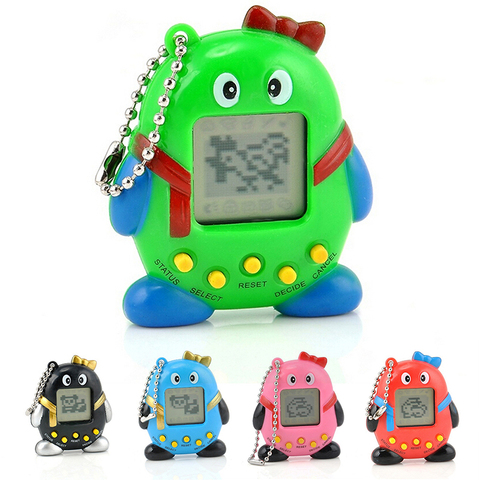 High Quality Pets Nostalgic Virtual Pet Cyber Pet Digital Pet Tamagotchi Penguins E-pet Gift Toy Handheld Game Machine ► Photo 1/6