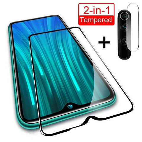 2 in 1 Camera Lens Tempered Glass For Redmi Note 7 8 9 Pro 8 8T Screen Protector For Xiaomi Redmi 7 7A 8 8A 8T Tempered Glass ► Photo 1/6