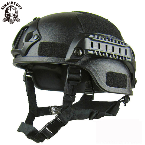 Tactical FAST Helmet MICH2000 Airsoft Quality Lightweight Helmet Outdoor Painball CS SWAT Riding Protect Equipment Sport Safety ► Photo 1/6