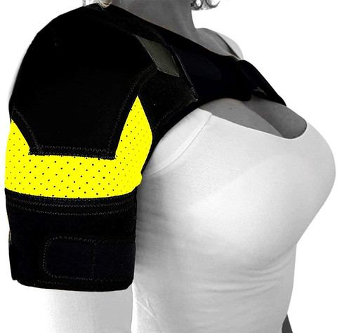Shoulder Brace  - Rotator Cuff Support for Injury Prevention, Dislocated AC Joint, Labrum Tear, Frozen Shoulder Pain ► Photo 1/6