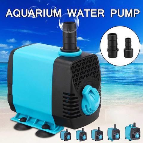 220V Ultra-silence Waterproof IP68 Filter Water Pump for Aquarium Pond Submersible Fountain Pump 10/15/25/40/55W 600-3000L/H ► Photo 1/6