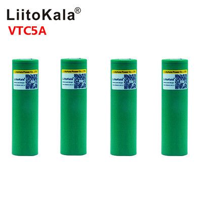 Liitokala Max 40A Pulse 60A Original 3.6V battery 18650 rechargeable VTC5A 2600mAh High Drain 40A Battery ► Photo 1/5