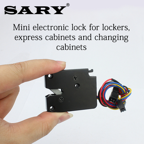 DC Small electric control lock locker door lock 3V5V12V mini electronic lock unmanned vending machine lock locker electric lock ► Photo 1/5