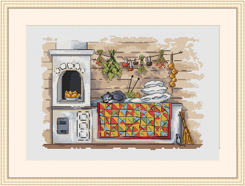 ZZ1359 DIY Homefun Cross Stitch Kit Packages Counted Cross-Stitching Kits New Pattern NOT PRINTED Cross stich Painting Set ► Photo 1/4