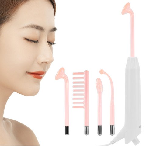 High Frequency Facial Machine Electrode Wand Glass Tube Electrotherapy Skin Spot Acne Remover Hair Body Facial Spa Beauty Care ► Photo 1/6
