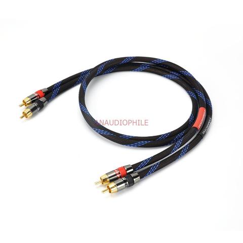 HiFi RCA Audio Cable RCA Male To RCA Male Cable Pair RCA OFC Interconnect Cable ► Photo 1/4