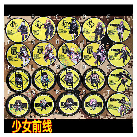Metal Hook and Loop Patches for Clothing Anime Character Armband