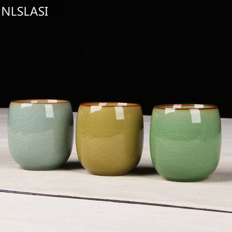 New style Celadon Teacup Creative Tea set Pu'er Cup High-end travel convenience tea set Household drinking utensils NLSLASI ► Photo 1/5