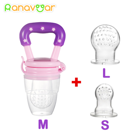 3 In 1 Baby Nipple Fresh Food Fruit Milk Feeding Bottles Nibbler Learn Feeding Drinking Water Straw Handle Teething Pacifier ► Photo 1/6