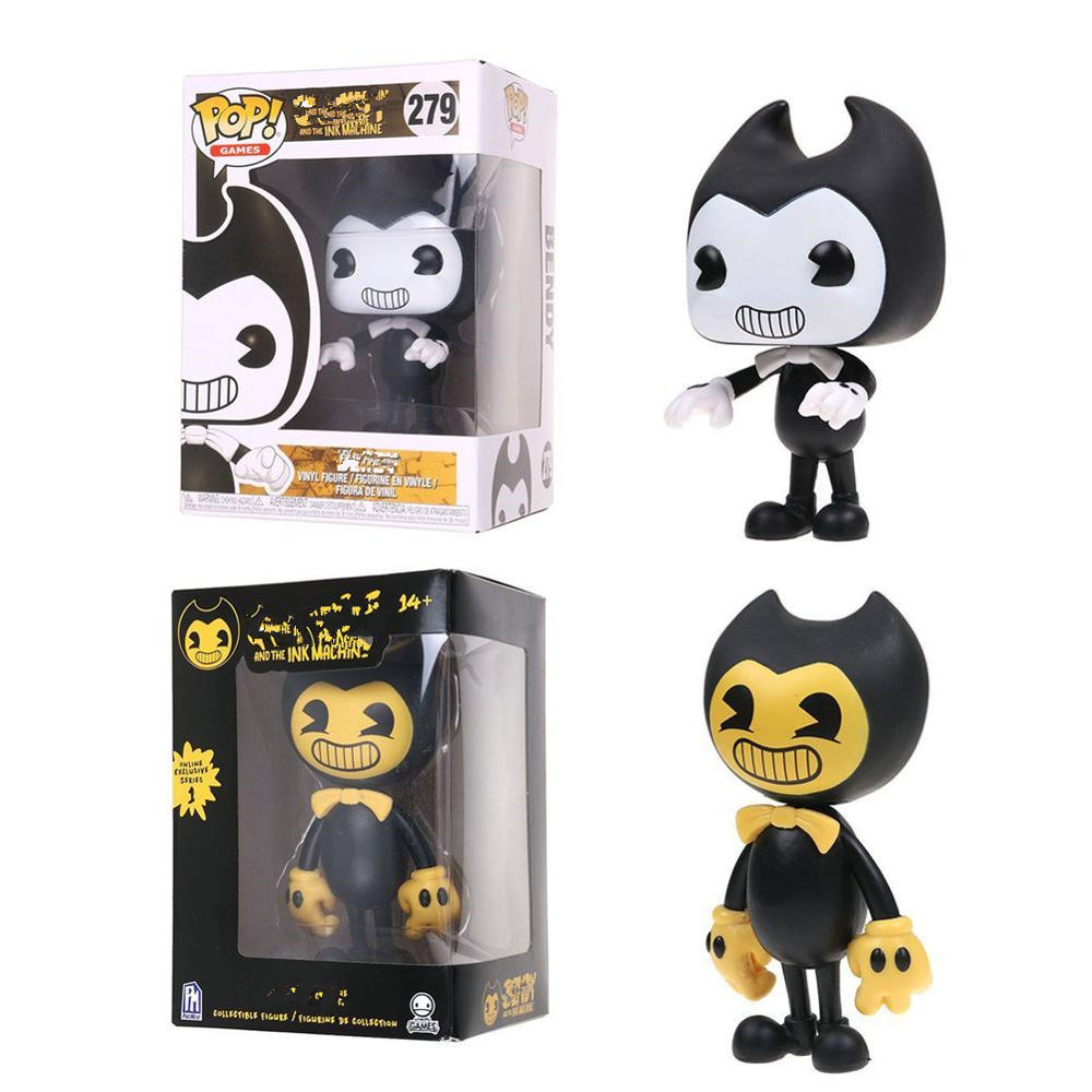 Bendy The Ink Machine Horror Game Cartoon Toy Action PVC Anime