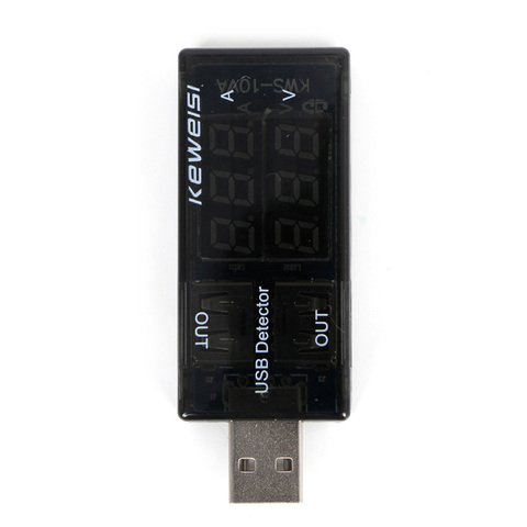 2022 New USB Current Voltage Tester USB Voltmeter Ammeter Detector Double Row Shows ► Photo 1/6