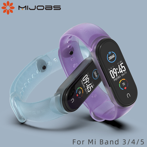 Bracelet For Xiaomi Mi Band 5 NFC Strap For Miband 4 Wristband 3 Correa Silicone Strap Accessories Mi 5 Replacement Belt ► Photo 1/6