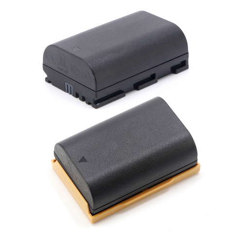 2PCS LP-E6NH LPE6NH 2130mAh Battery For Canon EOS R R5 R6 5D Mark IV III 5DS R 6D Mark II 70D 7D Mark II 90D 80D Camera ► Photo 1/5