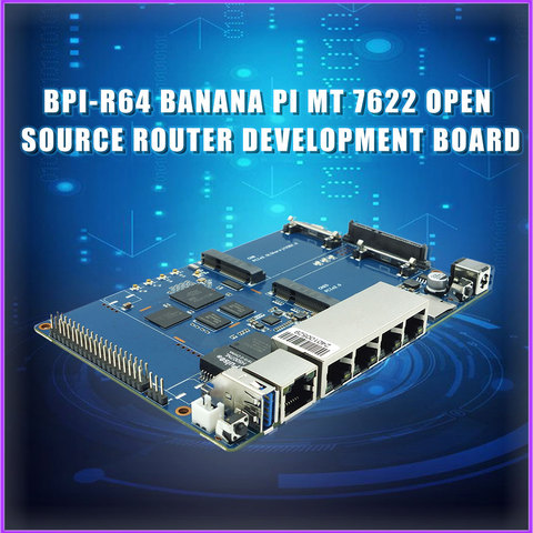 Banana PI BPI R64 MT 7622 Opensource Router ► Photo 1/6