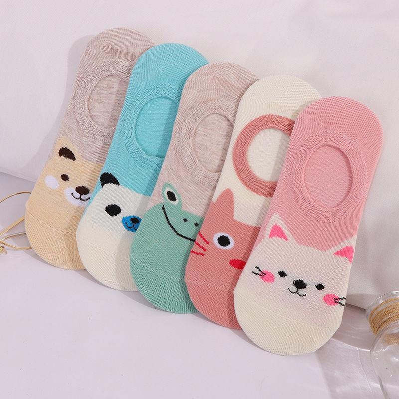 Pandas Korean Funny Socks For Women Cotton Warm Cute Cartoon Animals Socks 