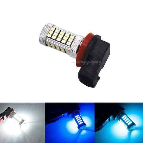 1pcs LED Fog Light Bulb 6000K H11 H8 66SMD HB4 HB3 9005 9006 Auto Fog Lamp DRL 12V Driving light ► Photo 1/6