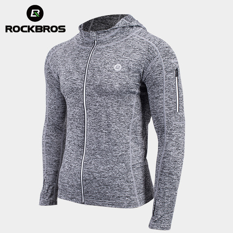ROCKBROS Bicycle Jacket Unisex Bike Sweat-absorbent  Jersey Breathable Training Coat Quick Dry Sports Clothes Cycling Equipment ► Photo 1/6