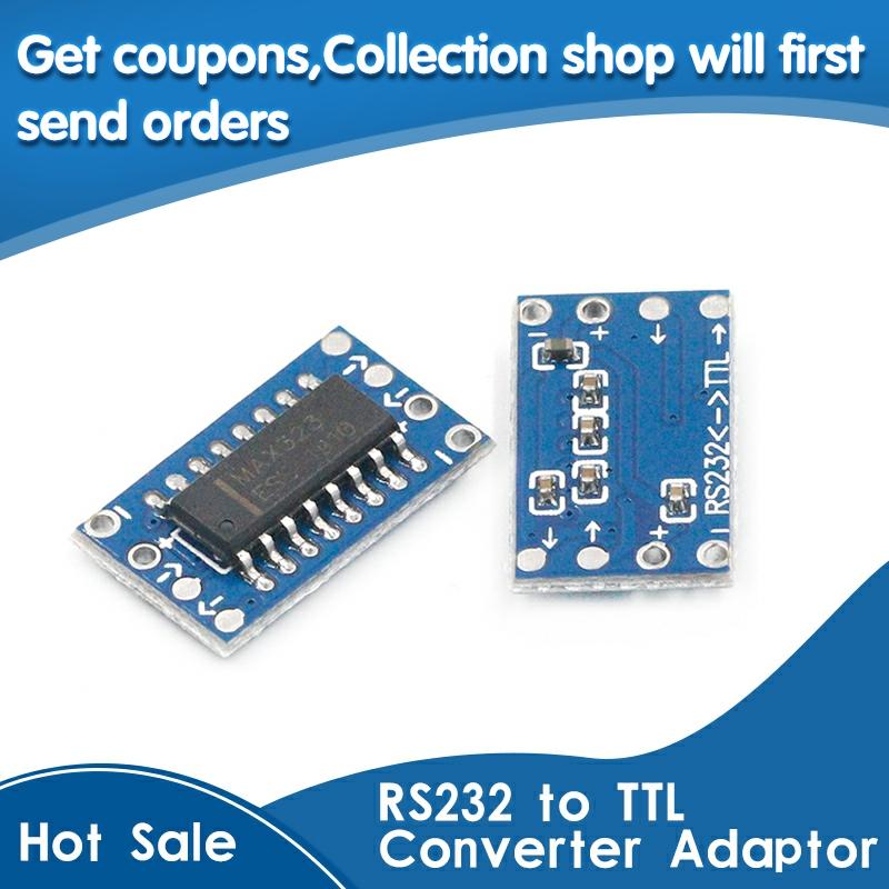 1pcs/lot mini RS232 MAX3232 Levels to TTL level converter board serial converter board Dropshipping ► Photo 1/6