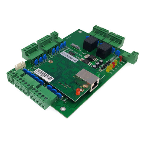 TCP/IP two door access control board  can connect to two way wiegand 26/34 reader and two exit button,T02 ► Photo 1/6