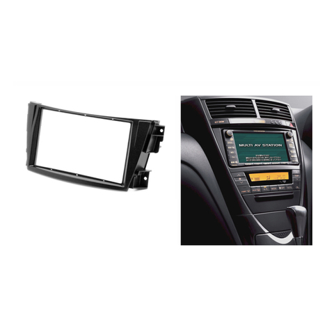 Car Radio Fascia for Toyota Caldina Double Din DVD Stereo Panel Dash Mounting Installation Trim Kit Face Frame Bezel ► Photo 1/2
