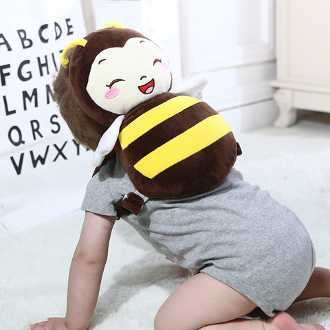 Baby Head Protection Pad Toddler Headrest Pillow Baby Neck Cute Wings Nursing Drop Resistance Cushion Baby Protect Cushion ► Photo 1/6
