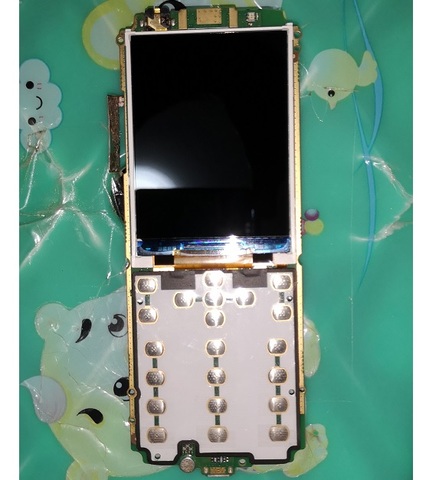 SZWESTTOP LCD display with PCBA for Philips E560 Cellphone Main board for Xenium CTE560 mobile phone ► Photo 1/1