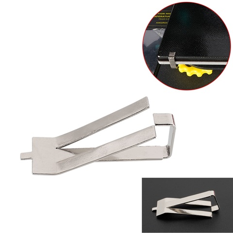 MEGA 4PCS Glass Plate Clamp Clip Stainless Steel Tool For Clamping 3D Printers Build Platform Heated Bed Retainer ► Photo 1/1