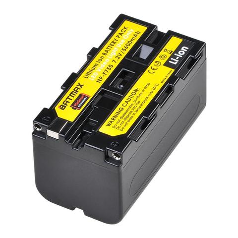 Batmax 5200mAh NP-F750 NP F750 NP-F770 Li-ion Battery for Yongnuo YN300 III YN-300 III Camera Photo LED Video Light AND MORE ► Photo 1/6