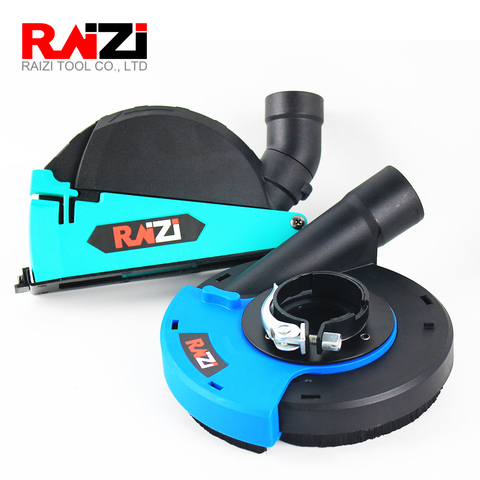 Raizi Universal Angle Grinder Dry Cutting Grinding Dust Shroud Kit 2 Pcs 5 inch/125 mm Cover Shroud Tools for Stone Concrete ► Photo 1/6