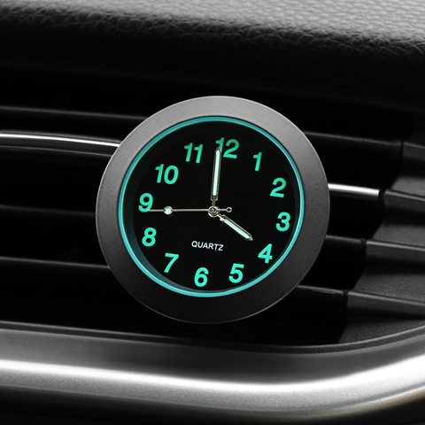 Luminous Auto Gauge Clock Car  Quartz Clock for kia rio 4 ceed cerato optima hyundai accent creta ix25 tucson verna ► Photo 1/6
