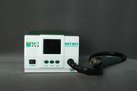 Hot Air Gun Desoldering Station BST-863 Digital Display LCD Touch High Power 1200W Digital Touch Screen Display ► Photo 1/5