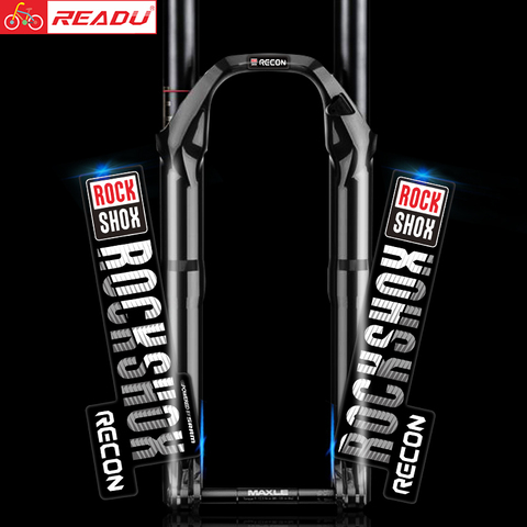 2022 rockshox RECON decals mountain bike front fork stickers MTB bicycle front fork decals RECON stickers ► Photo 1/6